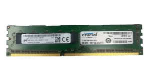 Micron 8 GB PC3L-12800E MT18KSF1G72AZ-1G6E1ZE. RAM MEMORY ECC UDIMM. - Foto 1 di 2
