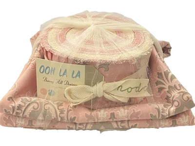 Bunny Hill Designs Ooh La La Moda Pink Jelly Roll Quilt Kit w/ Backing - Image 1 of 4