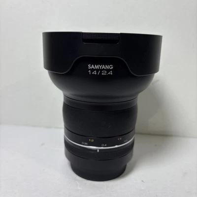 Samyang XP 14mm f/2.4 High Speed Wide Angle Lens for Canon EF - SYXP14-C MINT - Image 1 of 4