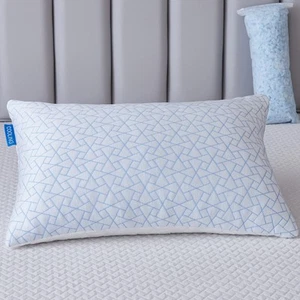 Pillows Standard Size - Adjustable Firm Pillow for Back Stomach and Side Slee... - Picture 1 of 7