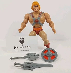HE-MAN (komplett) Soft Head/Short Straps Vintage MOTU Masters of the Universe - Bild 1 von 24