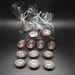 Lotto di 14 scatoline piccole in legno e argento piccole - Picture 1 of 7