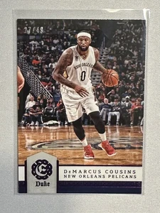 2016-17 DeMarcus Cousins Duke Parallel Panini Excalibur Basketball[27/49][#151] - Bild 1 von 2