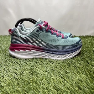 Zapatos para correr Hoka One Bondi 5 1014759 AVIG azules con cordones para mujer talla 8 - Imagen 1 de 14