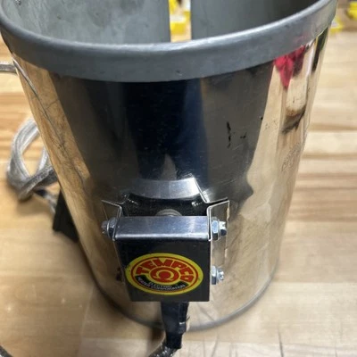 Tempco Heater Band P/N 5254446. 3500W. 220V 8” wide and the ID is 5-1/2” - Image 1 of 4