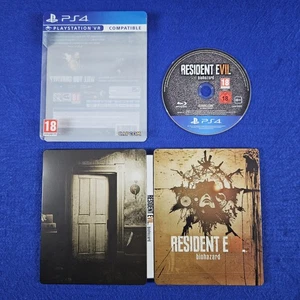 PS4 RESIDENT EVIL VII 7 Biohazard Steelbook Edition (Funciona en EE. UU.) REGIÓN LIBRE REINO UNIDO - Imagen 1 de 7