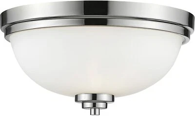 Z-Lite 443F3-CH 3 luces montaje empotrado, cromo Foto 1 de 3