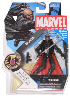 Figura de acción Marvel Universe 029 Blade 2008 serie 1 nueva Foto 1 de 2