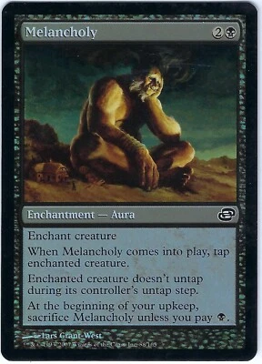 FOIL Melancholy Planar Chaos Common – MTG Magic the Gathering Card - Image 1 of 2