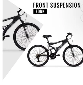 Huffy Boys 24 in Mountain Bike - Black (64350) - Picture 1 of 1