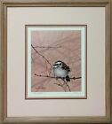 Chickadees limited edition print By Russell Cobane soldout edition size# 164/400