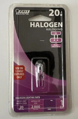 Feit Electric 20-Watt G4, Clear Bulb - Image 1 of 2