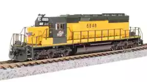BROADWAY LIMITED N GAUGE SD40-2 DC/DCC/SOUND CNW #6867 PN 7956 - Foto 1 di 1
