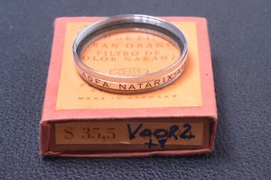✅ AGFA NATARIX CLOSE UP 35.5MM FILTER GENUINE LENS OR CAMERA SCREW W/ BOX 106-4 - Picture 1 of 2