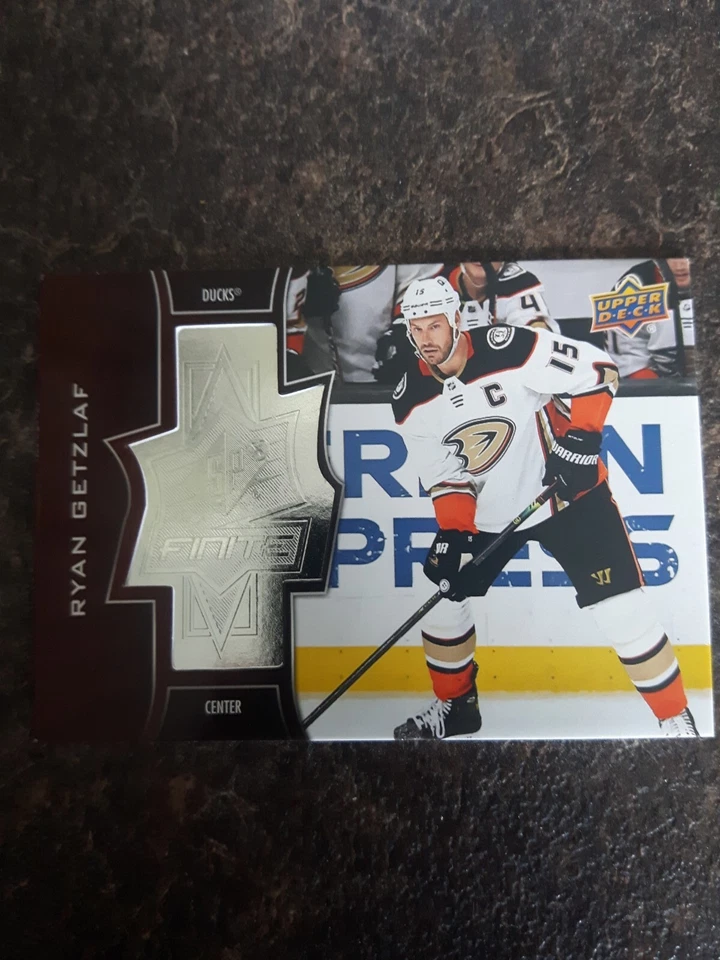 2020-21 Upper Deck Extended Series Spx Finite 897/2999 Ryan Getzlaf Card# SF1 - Image 1 of 2