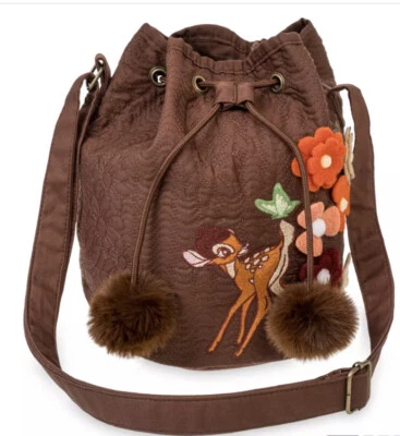 Disney Parks Bambi Crossbody Bag New - Image 1 of 4