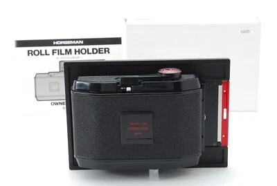 【UNUSED in BOX】 Horseman 10EXP 120 Roll Film Back Holder 6x7 TYPE 452 JAPAN q31 - Image 1 of 4