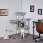 107cm Cat Tree Cat Tower with Scratching Posts Cat House for Indoor Kittens