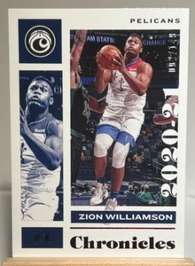 2020-2021 Panini Chronicles #42 Zion Wiliamson/149 New Orleans Pelikane - Bild 1 von 2