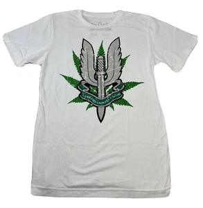 Canabis Growers United T Shirt Men’s X-Large Funny 420 Weed Marijuana Leaf Blunt - Picture 1 of 2