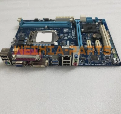 One Used For Gigabyte GA-B75M-D3V Motherboard Intel B75 Express LGA 1155 DDR3 - Image 1 of 3