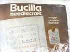 Kit de couverture de lit point de croix Bucilla alphabet / numéro Needlecraft 40x60" n° 3496
