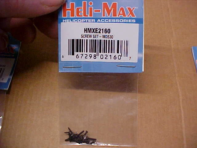 HELI-MAX HMXE2160 = SCREW SET: MD530 (NEW) - Image 1 of 1