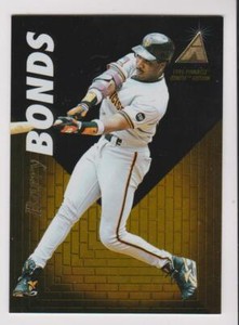 1995 Pinnacle Zenith #5 Barry Bonds card, San Francisco Giants