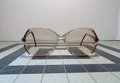 BONS ÓCULOS 80s GUCCI GG 2102 47E ROSA 55-17-135 tamanho grande - SOMENTE ARMAÇÃO - Imagem 1 de 4