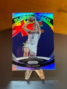 2023-24 Panini Prizm Global Reach #10 Josh Giddey - OKC Thunder - Picture 1 of 2