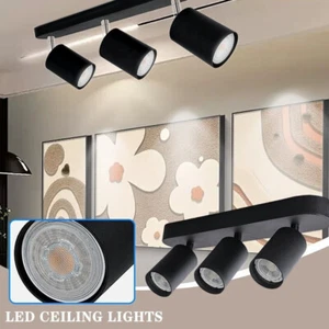Modern 3-4 Way LED Ceiling Lights Spotlight Downlights GU10 Bulb Lamp Spot Light - Picture 1 of 22