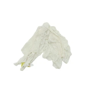 New Look Women's Scarf White 100% Polyester Rectangle Scarf - Picture 1 of 6