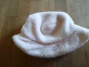 Hut Mütze Teddy flauschig weiß, Grösse 56 lt. Etikett - Bild 1 von 5