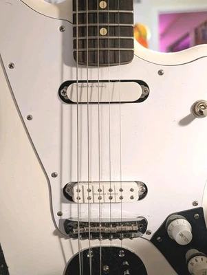 Fender Jaguar Blacktop Loaded Pickgaurd with 90s Fender Blue Lace Sensor And... - Image 1 of 4