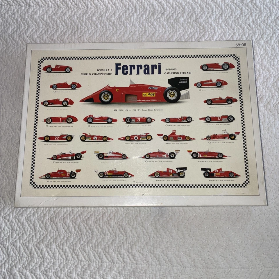 [BIENES] Rompecabezas Ferrari F1 1500 piezas Japón 92x62 cm Foto 1 de 4