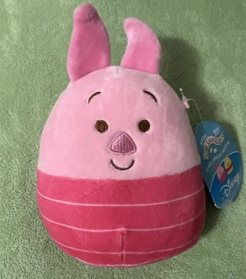 Winnie the Pooh PIGLET 5” Squishmallow Pig Soft Pink Plush Disney - Image 1 of 4