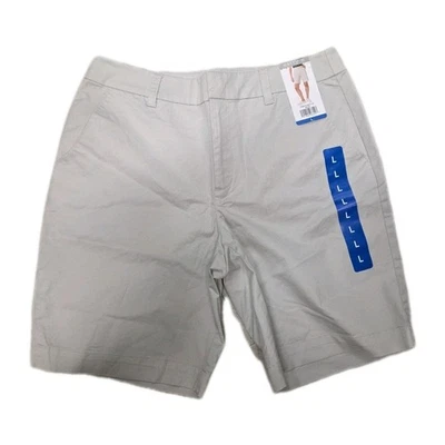 Pantalones cortos chinos Matty M para mujer, beige (gris), talla L Foto 1 de 2