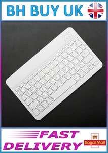 WIRELESS BLUETOOTH KEYBOARD - ANDROID ISO WINDOWS 78 KEYS TABLET IPAD PC MOBILE - Picture 1 of 9