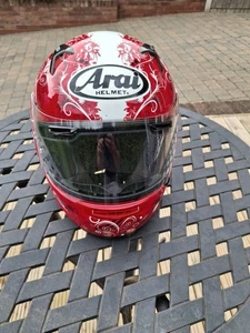 Arai Quantum Helmet Red/white Xs - Picture 1 of 19