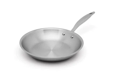 Heritage Steel Titanium Series 316Ti Stainless Steel 10.5'' Fry Pan Made in USA - Image 1 of 4