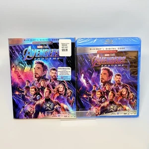Avengers: Endgame (Blu-ray + Digital Code) + Slip Cover Brand New Fast ship - Picture 1 of 6