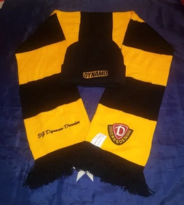Bufanda y gorro de bar SG Dynamo Dresden Alemania - Imagen 1 de 2