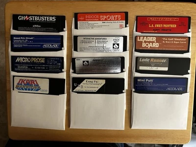 Lote 3 juegos Commodore 64 en disquetes de 5,25 (sin probar) Foto 1 de 4