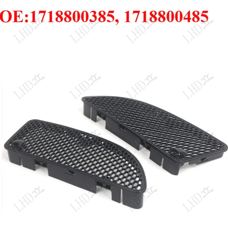 1 Pair Front Grille Cover For 2005-2011 Mercedes R171 SLK280 SLK300 SLK350- — 第 1/1 张图片