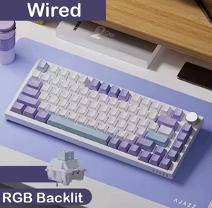 Mechanical Gaming Keyboard RGB Wireless/Wired TFT Screen AJAZZ AK820 Pro - Picture 1 of 10