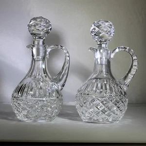 Kristallkaraffe mit Stopfen | abgeplatzt - Bild 1 von 4