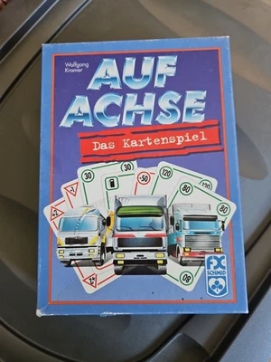 Auf Achse -  Das Spiel um Brummis, Frachten und Moneten FX Schmid 1987 vintage - Bild 1 von 4