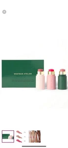 Westman Atelier Mini Baby Cheeks Blush Trio Petal Poppet Mimi Limited Edition - Picture 1 of 10