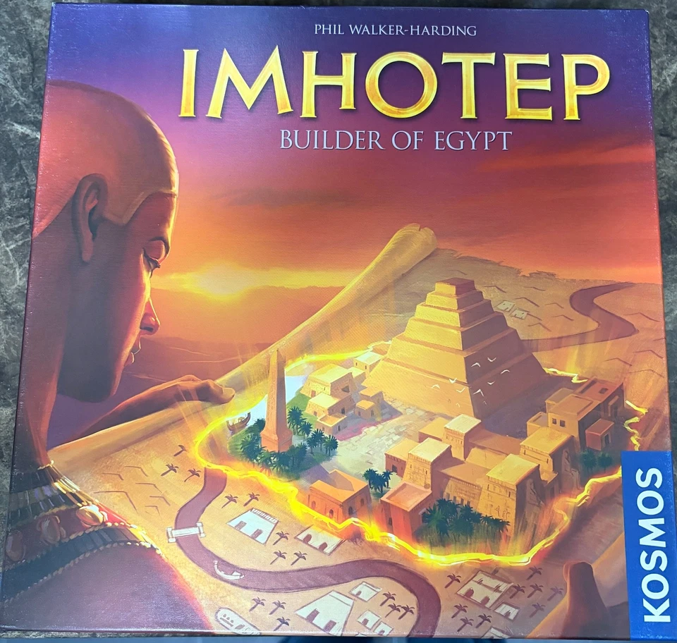 Imhotep Builder of Egypt Board Game Kosmos 692384 100% Complete - Image 1 of 3