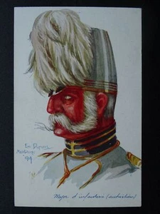 WW1 Military Portraits LEURS CABOCHES by Emile Dupuis c1915 Postcard No.28 - Picture 1 of 2